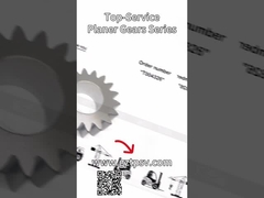 Μαύρο χάλυβα κατασκευαστικό εξορυκτήρα ταξίδι ή swing πλανητικό κιβώτιο για υδραυλική κίνηση κινητήρα