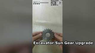 YN32W01007P1 Υψηλής Ακρίβειας SK200-5 Κούνια εκσκαφέα 1 σταδίου Sun Gear for Heavy Duty Excavator Machine