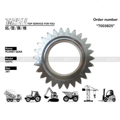 Επιφανειακή επεξεργασία E307C Excavator Swing 1 Stage Gearbox με σώμα από μαύρο χάλυβα 171-9445