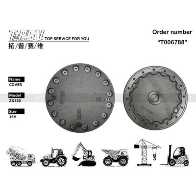 2045031 Τύπος ZX330 Excavator Travel Drive Gear Cover Box με μαύρο χρώμα και συσκευασία μεταφοράς