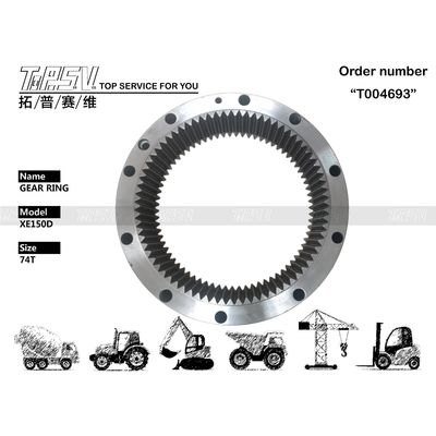 SY135C XE150D Excavator Swing Gear Ring Box High Durability For Heavy Duty Machinery