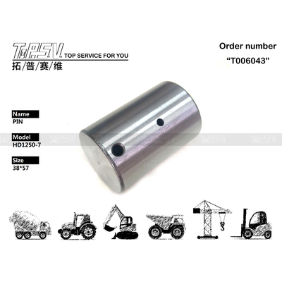 HD1250-7 Ταξίδι εκσκαφέα 2 σταδίων Πιν για την υδραυλική απόδοση εκσκαφέα