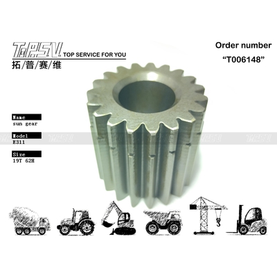 6I-6518 Υψηλής Ακρίβειας E311 Εκσκαφέας Κίνησης 2 Σταδίων Ηλιακό Γρανάζι Εύκολο στην Εγκατάσταση