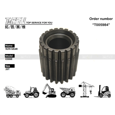 E306E Κινητήρας Οδήγησης 2 Σταδίων Εκσκαφέα Sun Gear Υψηλής Ακρίβειας