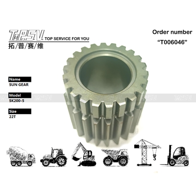 2401P1273 Ατσάλι SK200-5 Εκσκαφέας Ταξίδι 2 Στάδιο Ηλιακό Εργαλείο σε μαύρο Υψηλή αντοχή