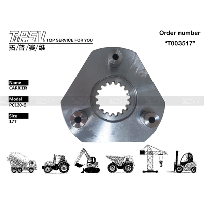 203-26-61120+201-26-62240 Βολικός εκσκαφέας PC120-6 Swing 1 Stage Carrier με εγκατάσταση σύμπλεξης γραναζιών και συσκευασία μεταφοράς Dealed Bag