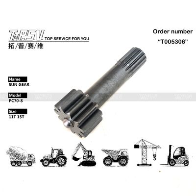 Ηλιακό εξοπλισμό εξορυκτήρα για PC70-8 Black Planetary Reducer