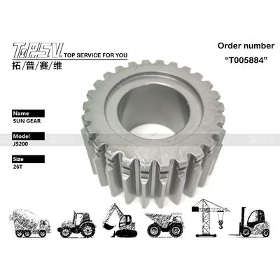 332/H3925 Ενεργειακή εξόρυξη JS200 Εκσκαφέας Ταξίδι 2 σταδίων Sun Gear Πλανητικός μειωτής Συμβατό με διάφορα μοντέλα εκσκαφέων