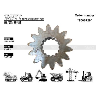 198-5013 Συμβατότητα E305.5 Ηλιακό εξοπλισμό ταξιδιών εξορυκτών για διαφορετικά μοντέλα εξορυκτών