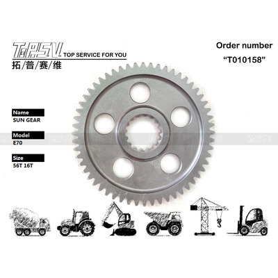 Πλανητικός μειωτής τύπου E70 Εκσκαφέας Κουνούμενος Γεροτροχείο Ηλίου Μειωτικό Γεροτροχείο Μέρη υψηλής αντοχής