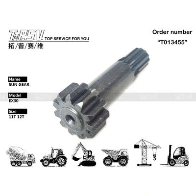 Ερπυστριοφόρος εκσκαφέας EX30 1ος βαθμός Κινητήριος οδοντωτός τροχός Χρησιμοποιείται σε μηχανήματα εκσκαφέων υψηλής ακρίβειας με διαθεσιμότητα