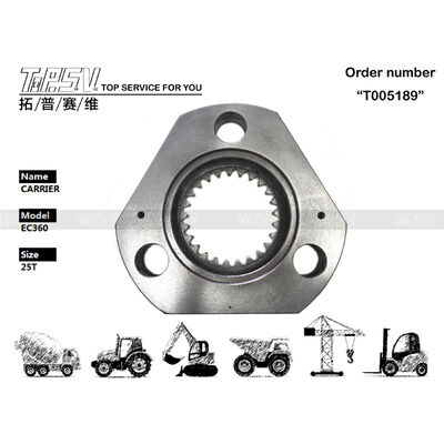 Κινητήρας υδραυλικής κίνησης Εκσκαφέας EC290BLC Travel 1 Stage Carrier Μαύρο Χρώμα Ανθεκτικό Εξάρτημα Εξοπλισμού Κατασκευών με Μεγάλη Διάρκεια Ζωής