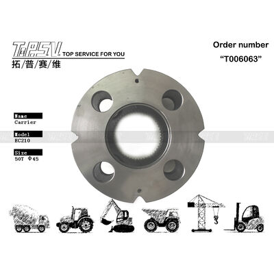 SA7117-30210 Εγκατάσταση πλέγματος γρανάζων EC210 Εκσκαφέας ταξίδι 2 σταδίων Υδραυλική συσκευή μεταφοράς κατασκευασμένη με χάλυβα και υδραυλική μετάδοση ισχύος