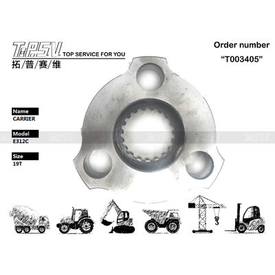 191-2599 Χάλυβα βαρύ φορτίο E312C Excavator Swing 1 Stage Carrier Κατασκευασμένο για να αντέχει στις συνθήκες εξόρυξης ενέργειας παρέχοντας ισχυρή δομική υποστήριξη και λειτουργία