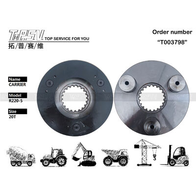 XKAQ-00015 R220-5 Χορηγός Excavator Swing 1 Stage Carrier Ακριβής κατασκευασμένο στοιχείο που εξασφαλίζει ομαλή κίνηση swing συμβατό με τα τυποποιημένα excavators