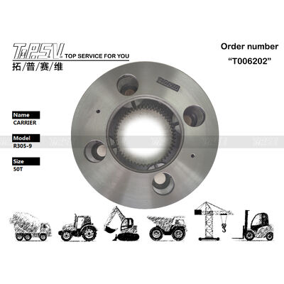 XKAQ-00180 R305-7 Εκσκαφέας Ταξίδι 3 σταδίων πλανητικός μεταφορέας μεταγωγική μονάδα του συστατικού συσκευασίας μέγεθος εξαρτάται από τον τύπο συσκευασίας κατασκευασμένο για να αντέχει σε βαριά φορτία εργασίας