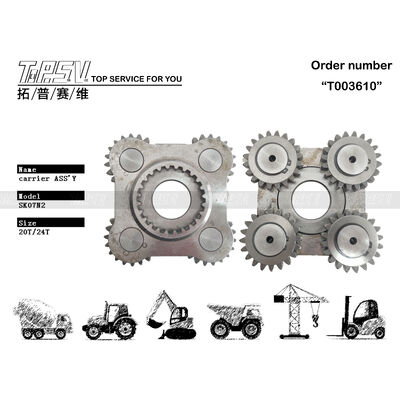 SK07N2 Excavator Swing 1 Stage Carrier ASSY Parts For Swing Drive Excavator Spare Parts