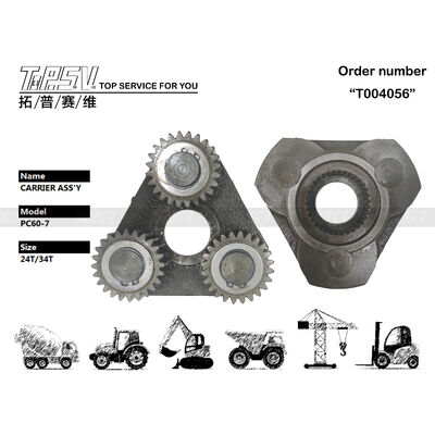 PC60-7 Εξοπλισμός εκσκαφέα Swing 2 Stage Carrier ASSY Ανταλλακτικά για Swing Drive Ανταλλακτικά εκσκαφέα