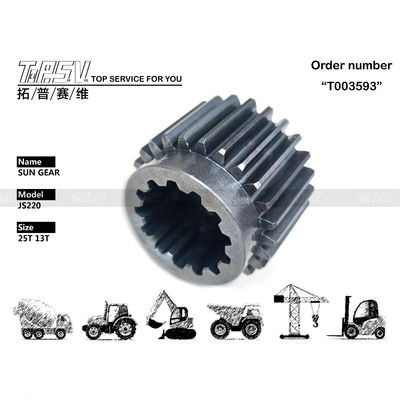 Αξιόπιστος μαύρος JS220 Swing Excavator Sun Gear 05/903867 Για πλανητικό μειωτήρα