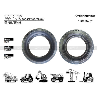 Χάλυβα υψηλής ακρίβειας EC210B Excavator Travel Final Drive Hub VOE14522475