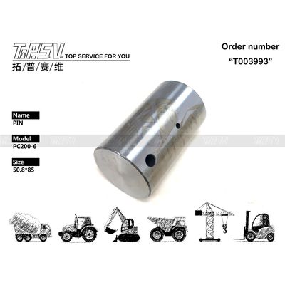Δυνατότητα 20Y-26-21320 PC200-6 Excavator Swing 2Stage Pin Steel Black Color Εύκολη εγκατάσταση για εργαστήρια επισκευής μηχανημάτων