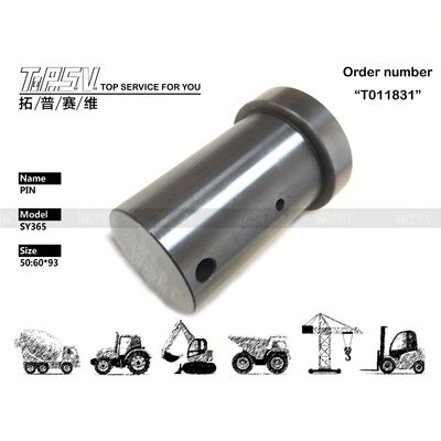 Θερματικά επεξεργασμένο χάλυβα CLG936 Excavator Swing 2 Stage Gear Pin Μαύρο