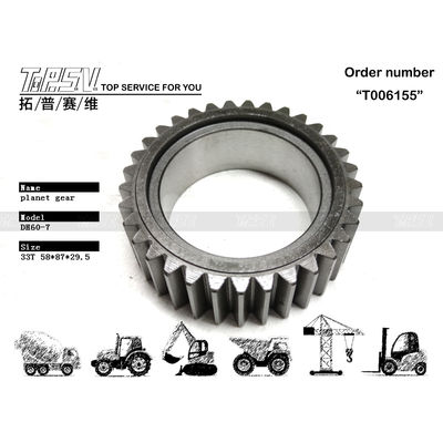 Λειτουργία μετάδοσης ισχύος 403-00130 R60-7 Εκσκαφέας Ταξίδι 2 σταδίων Πλανητικό εξοπλισμό με χάλυβα Μαύρο