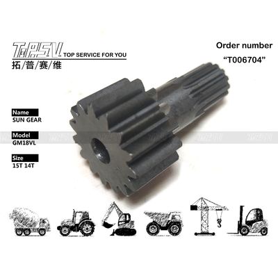 Προβολή εικόνας GM18VL Excavator Travel Sun Gear Motor Για Μηχανήματα Σε Μηχανήματα Εκσκαφής