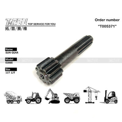 Συμβατό E306E Excavator Travel 1 Stage Sun Gear για διάφορα μοντέλα Πλανητικός μειωτής σε μηχανήματα