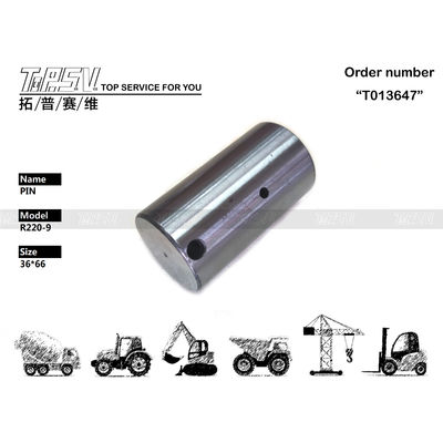 39Q6-42300 Δυναμική μετάδοση R220-9 Excavator Travel 1 Stage Gear Pin