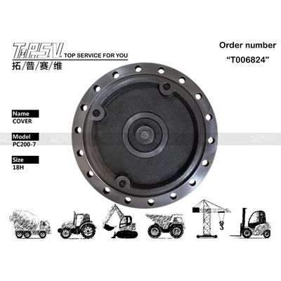 20Y-27-31230 Ατσάλι υψηλής ακρίβειας PC200-7 Excavator Final Drive Cover με επιδόσεις θερμικής επεξεργασίας