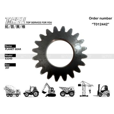 191-2675 Προσαρμόσιμο E324D Excavator Travel 1 Stage Planet Gear Motor για λειτουργίες Crawler Excavator σε στρογγυλό σχεδιασμό