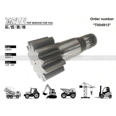 Ενεργειακή εξόρυξη 2023206 EX60-1 Εξόρυξη Swing Pinion Drive Τμήματα σε μαύρο χρώμα για την απόδοση