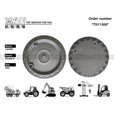 203-27-53232 Υψηλής ακρίβειας PC120-5 Κάλυψη τροχαίου κινητήρα σκάφους για τη συντήρηση ελαίου ελαστικών εργαλείων σε λειτουργίες βαριάς λειτουργίας