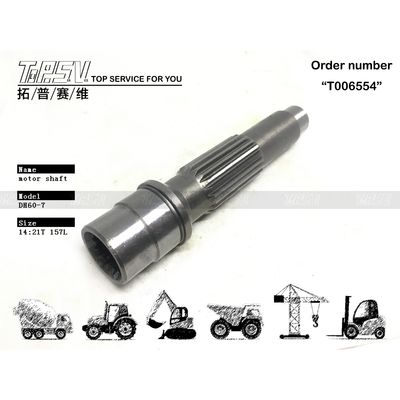 XKAY-00565 Μαύρο Άλλοι R60-7 Excavator Travel Motor Shaft Εικόνα προβολής για υψηλή αντοχή σε βαριά καθήκοντα