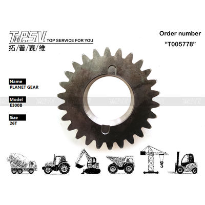 096-2960 Συμβατότητα E300B Excavator Travel 2 Stage Πλανητικό εξοπλισμό με μαύρο χρώμα