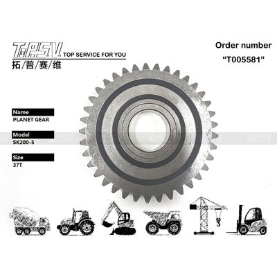 2401P1323 βαρύ φορτίο SK200-5 Excavator Travel 1 Stage Planet Gear Motor με υδραυλική κίνηση