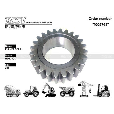 QTY HD1250-7 Εκσκαφέας ταξίδι 2 σταδίων Πλανήτης μειωτής Τεχνική σφυρηλάτησης