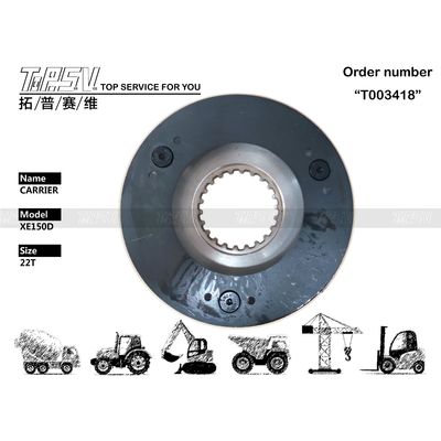 Συσκευή μεταφοράς με διαθεσιμότητα XE150D Excavator Swing 1 Stage Carrier