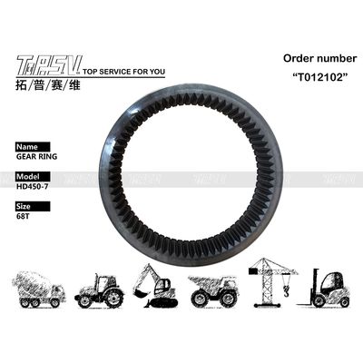 HD450-7 Excavator Travel Gear Ring Box With Gear Meshing Installation