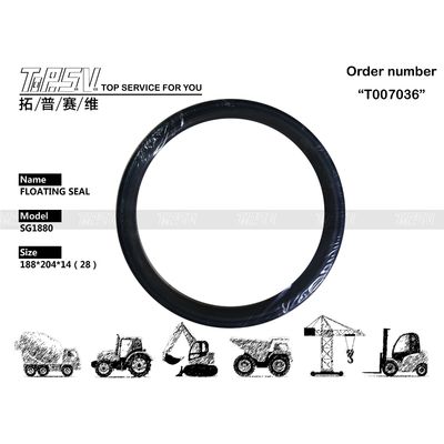 SG1880 ZX60 Εκσκαφέας Ταξίδι πλωτή σφραγίδα Μηχανήματα Εκσκαφέας υδραυλική σφραγίδα κιτ