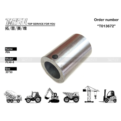 Θερμική Επεξεργασία PC40-8 Excavator Travel 2 Stage Gear Pin για Συστήματα Ενεργειακής Εξόρυξης και Μετάδοσης Εκσκαφέων