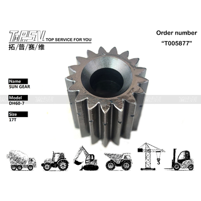 Ανθεκτικό Ταξιδιωτικό 2 Σταδίων Sun Gear Εκσκαφέα DH60-7 Εύκολη Εγκατάσταση