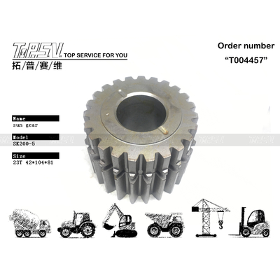 YN32W01006P1 Υδραυλικός Κινητήρας Κίνησης SK200-5 Εκσκαφέας Περιστροφής 2 Σταδίων Sun Gear για Σύστημα Μετάδοσης Εκσκαφέα σε Εργαστήρια Επισκευής Μηχανημάτων