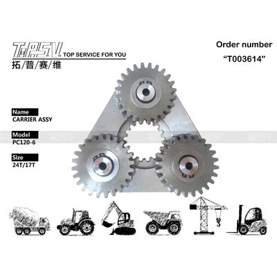 Ενεργειακή εξόρυξη βαρύ φορτίο PC120-6 Excavator Swing 1 Stage Carrier Assy View Image για βέλτιστη απόδοση
