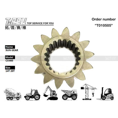 Εξαρτάται από το μέγεθος CS460 Excavator Swing 1 Stage Sun Gear για υψηλής αντοχής σύστημα μεταφοράς Excavator