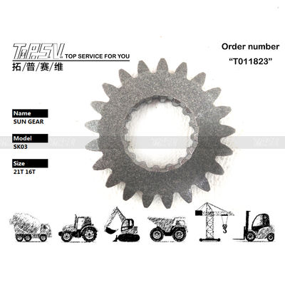 Υδραυλική κίνηση κινητήρα SK03 Εκσκαφέας Κουμπή 1 Στάδιο Ηλιακό εξοπλισμό για επισκευές μηχανημάτων Εγκατάσταση