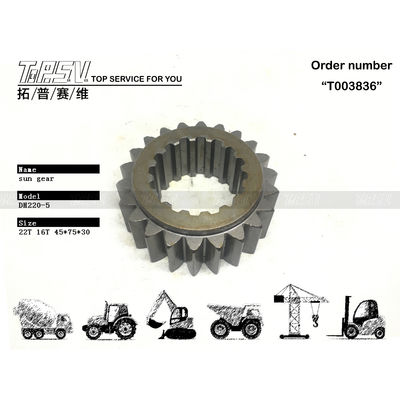Μεταφορές Συσκευές Συσκευάσματα Τύπου DH220-5 Excavator Swing 1 Stage Sun Gear για το σύστημα μεταφοράς εξοπλισμού εξοπλισμού εξοπλισμού εξοπλισμού