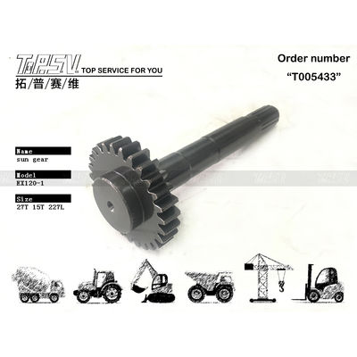 2025958 Εξαρτάται από το μέγεθος ΕΚ120-1 Εξοπλισμός εκσκαφέα Ταξιδιού 1 Στάδιο Εξαρτήματα Sun Gear σε Μαύρο για Υψηλή Ανθεκτικότητα