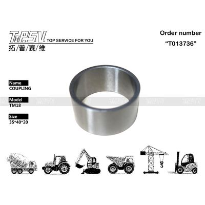 Υψηλής Ακρίβειας TM18 Εξαρτήματα Κλιματισμού για Εκσκαφέα 1 Σταδίου Σύνδεσης Ταξιδιού για Συστήματα Μετάδοσης Κίνησης βαρέως τύπου